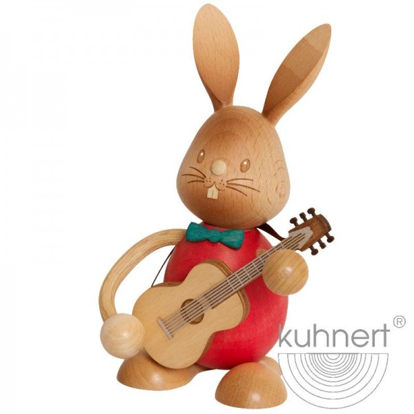 Hase Stupsi mit Gitarre