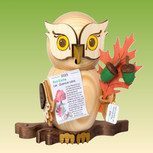 Eule &quot;Rot-Eiche&quot;
