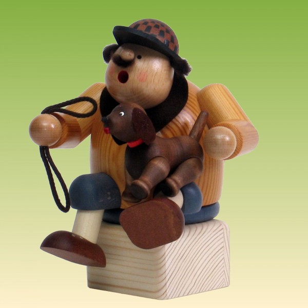 Räuchermann Kantenhocker Hundefreund