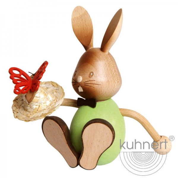 Hase Stupsi mit Schmetterling