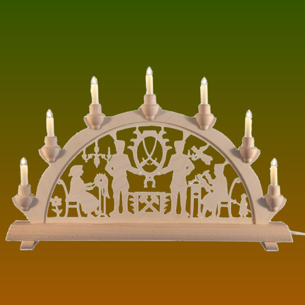 Schwibbogen Schneeberger Motiv, klein