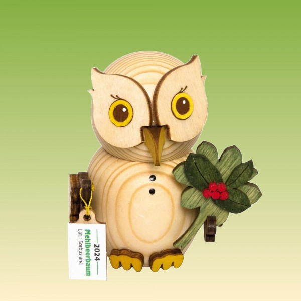 Eule mini mit Mehlbeere