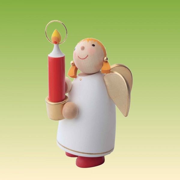 Schutzengel mit Licht weiß