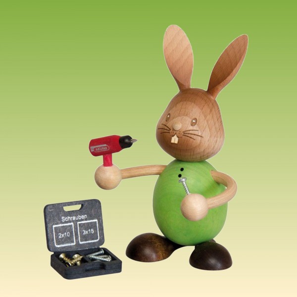 Hase Stupsi Handwerker