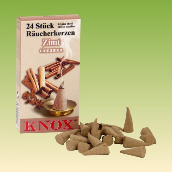 Räucherkerzen Knox Zimtduft