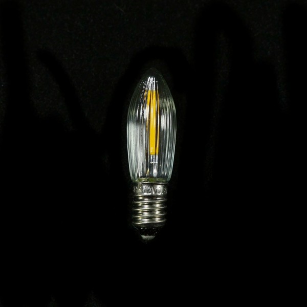 Riffelkerze 34V LED-Filament