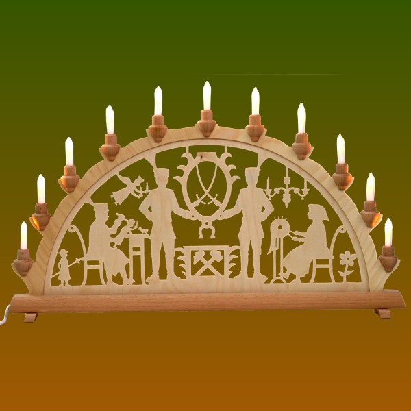 Schwibbogen Schneeberger Motiv